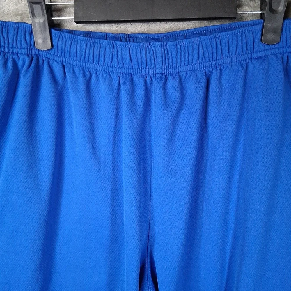 Nike Epic Knit Training Shorts Men Size XL Royal Blue Stretch Pockets Drawstring